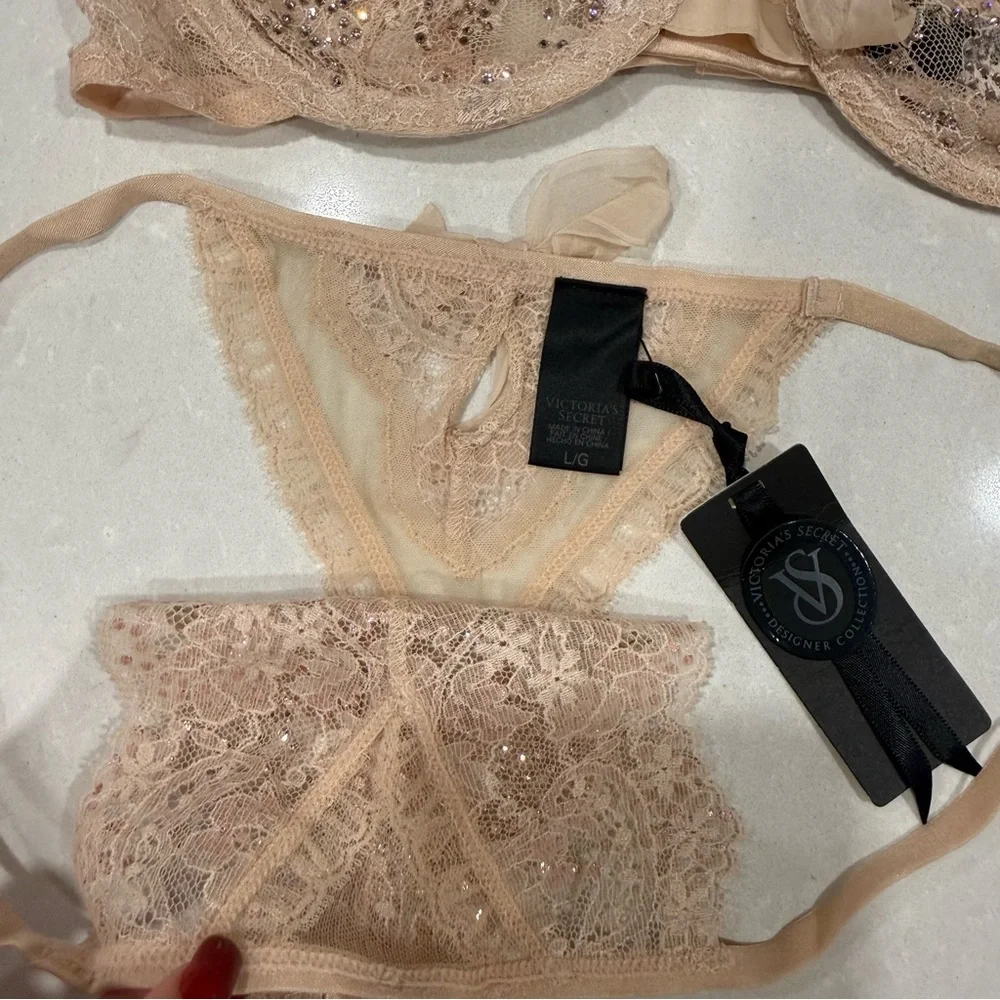 Victoria's Secret Designer Fashion Show Swarovski Crystal Bra & Panty Set - Picture 11 of 16
